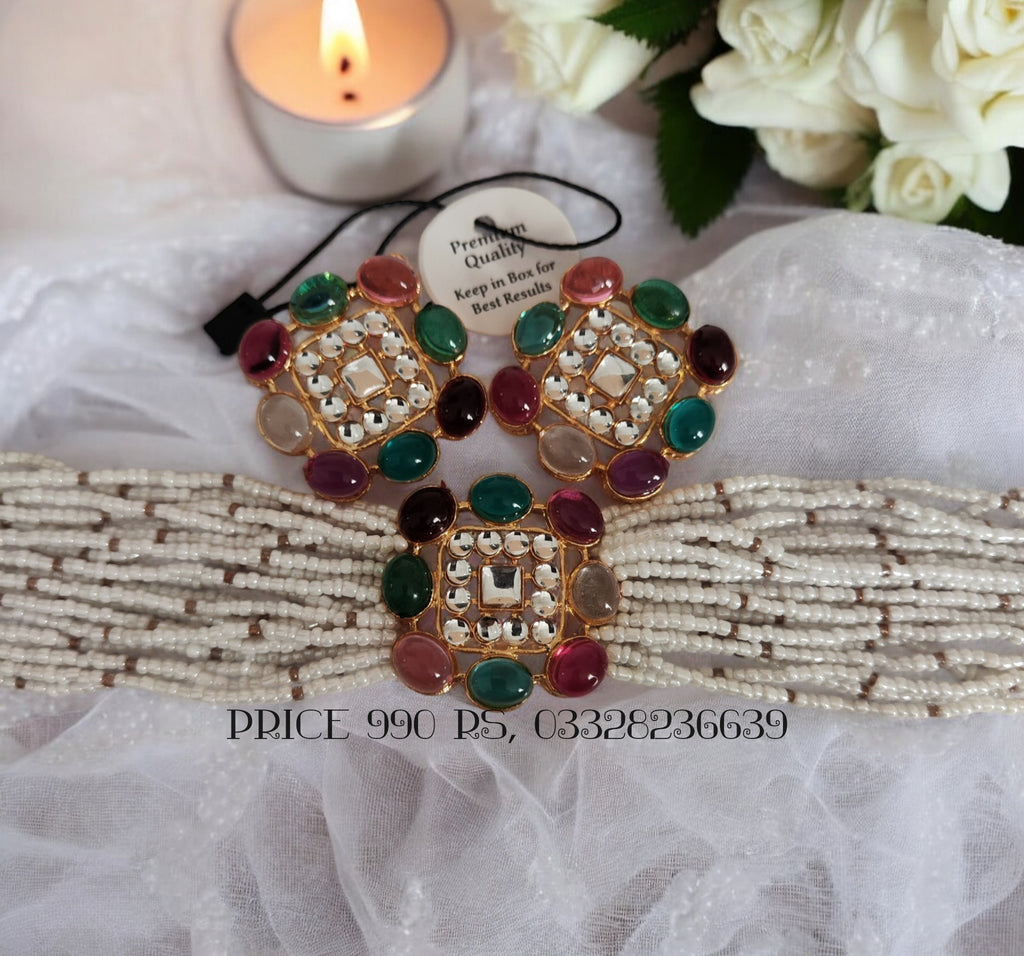 Beautiful Multicoloured Choker set