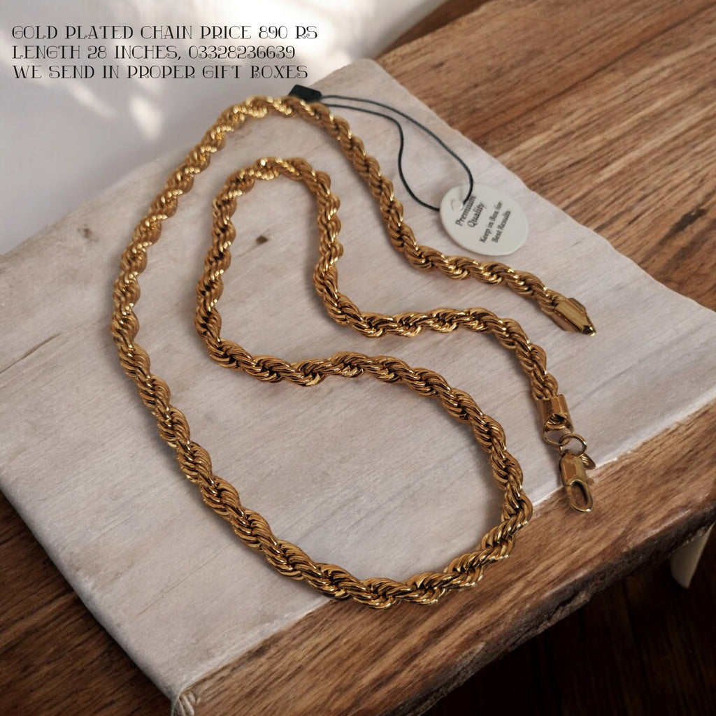 Beautiful Gold plated Chain