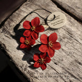 Beautiful Flowers Earrings