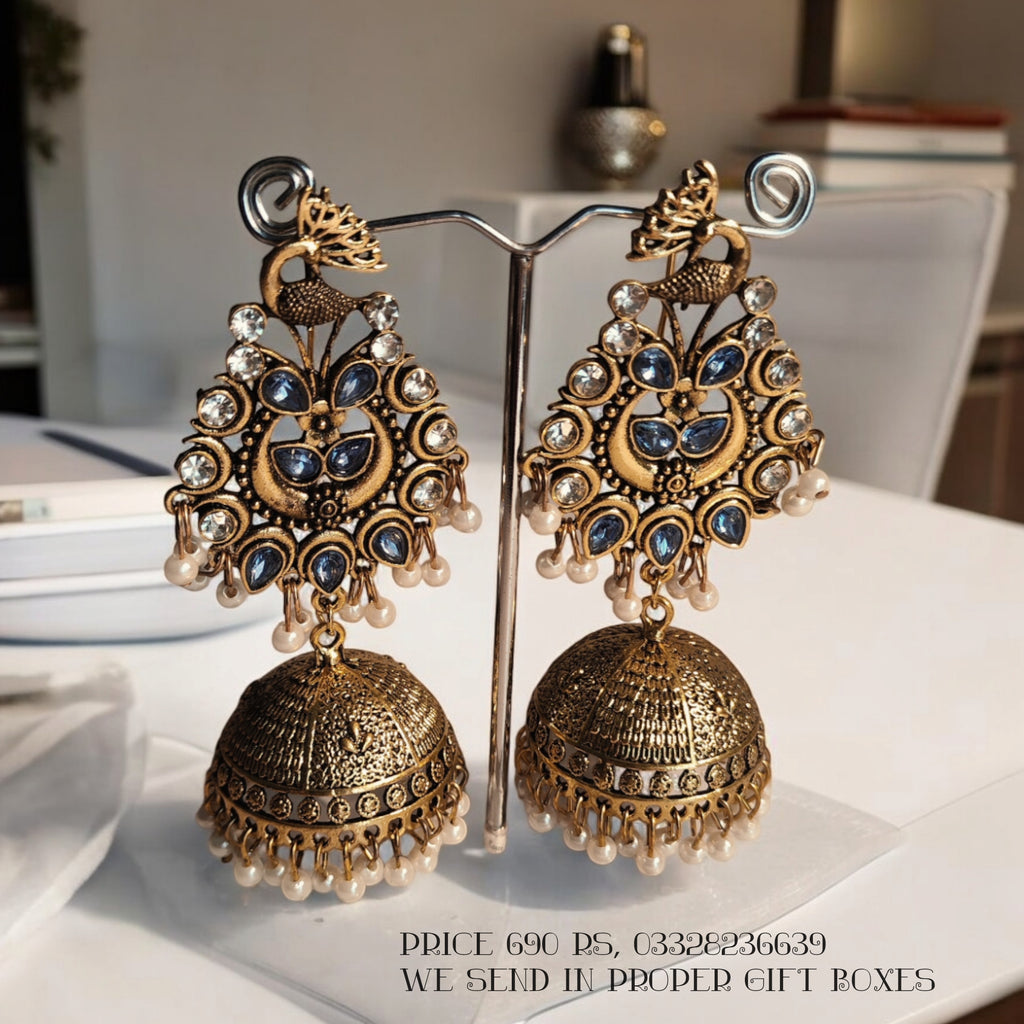 Beautiful oxidized Jhumki