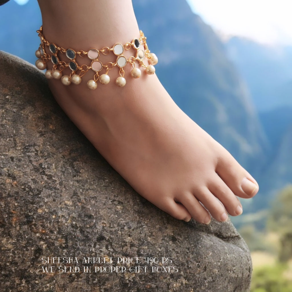 Beautiful Mirror Anklet