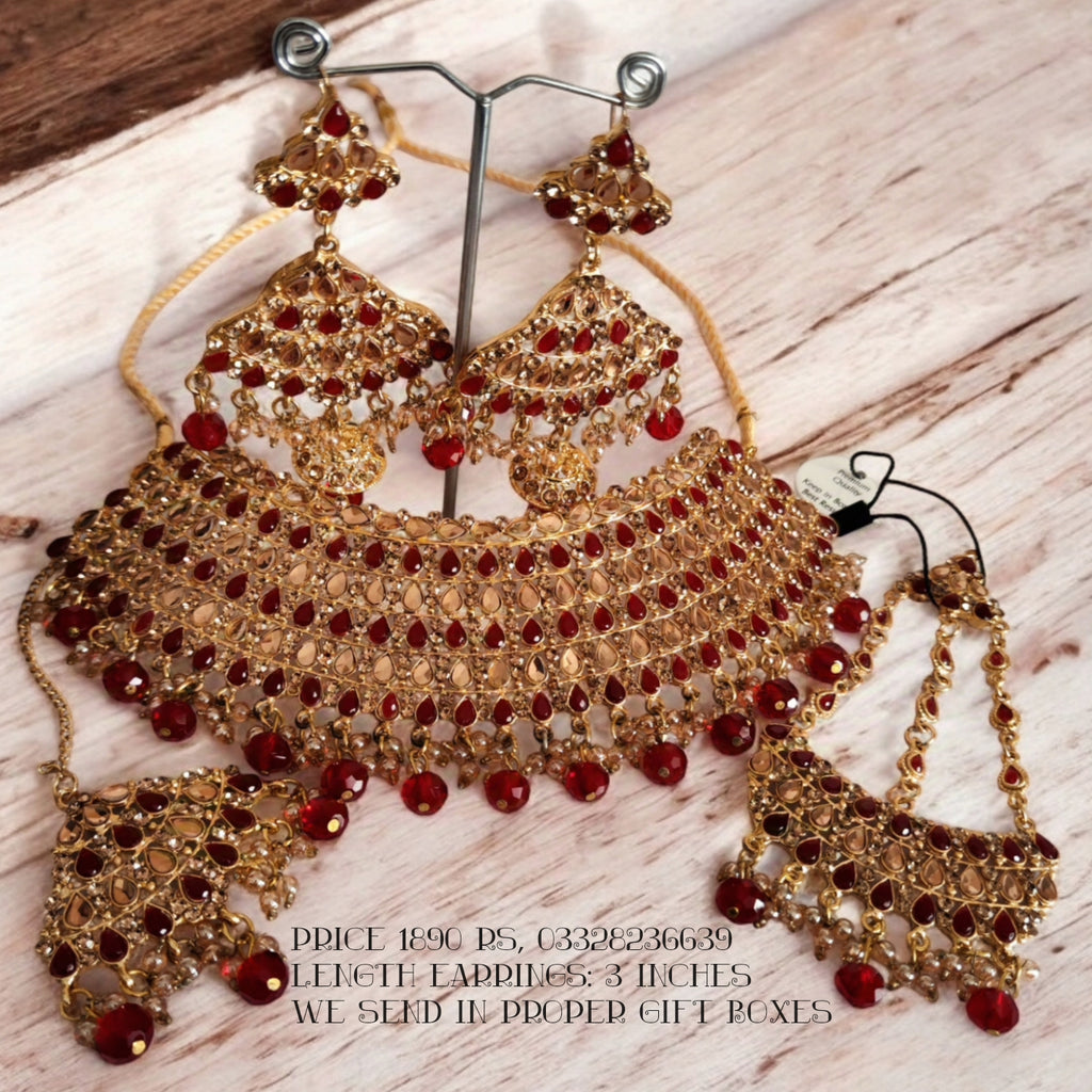 Beautiful bridal Collar set