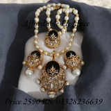 Real stones studded Turkish set