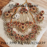 Premium Quality Bridal set with trendy Huge Jhoomer