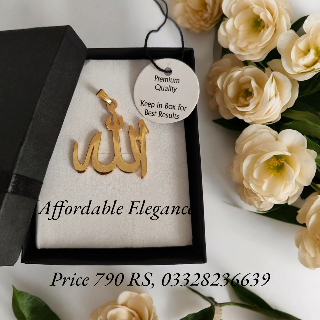 Beautiful Allah name Pendant